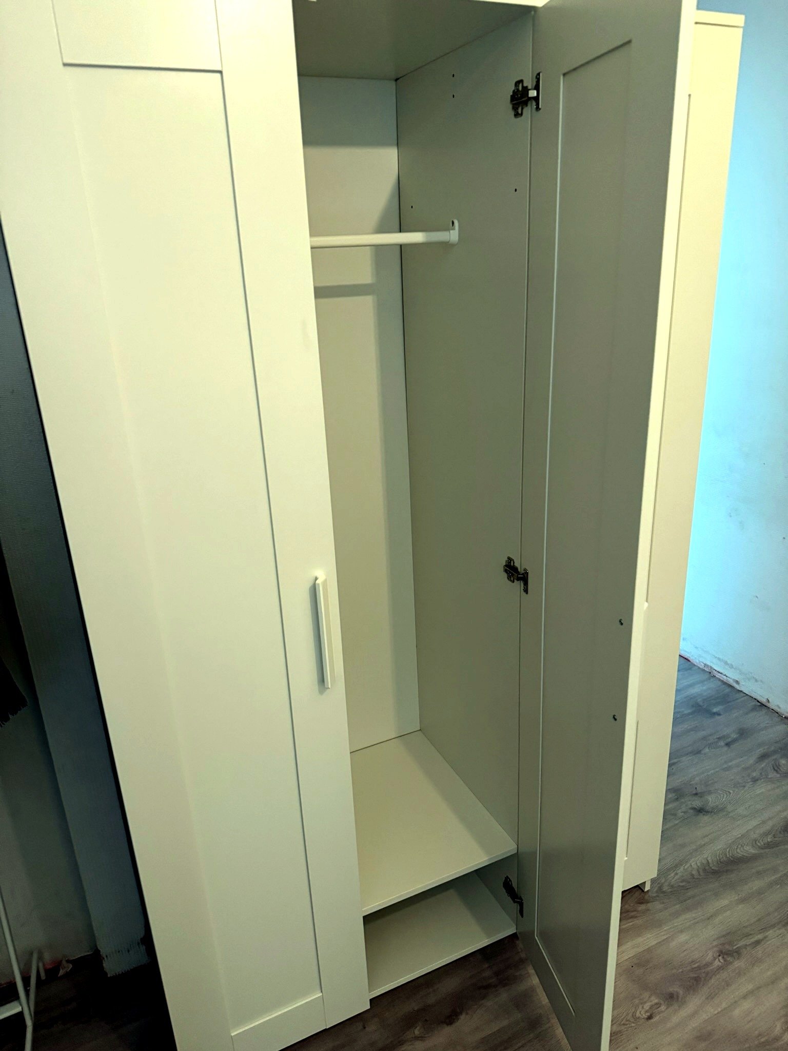 IKEA kast monteren, afgewerkt resultaat